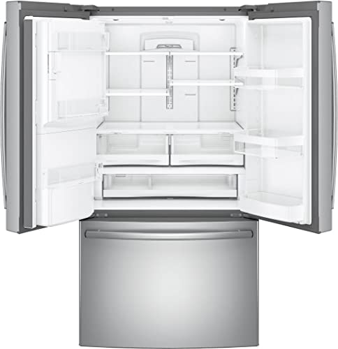 GE 36" GFE28GYNFS Energy Star French Door Refrigerator, 27.8 cu. ft