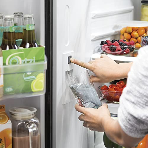 GE GNE27JYMFS 36" Energy Star French Door Refrigerator with LED Lighting 27 cu ft