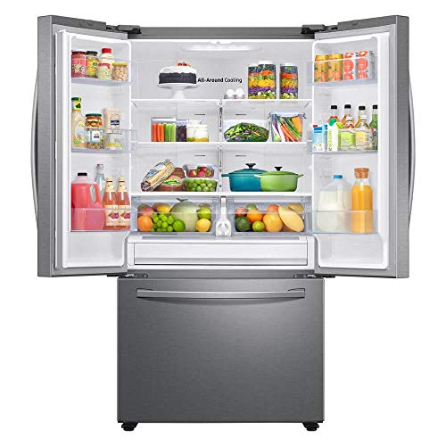 SAMSUNG RF28T5001SR 28 cu. ft. French Door Refrigerator Fingerprint Resistant Stainless