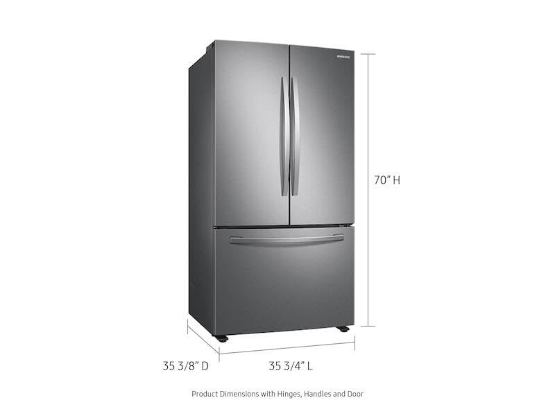 SAMSUNG RF28T5001SR 28 cu. ft. French Door Refrigerator Fingerprint Resistant Stainless