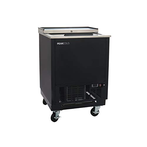 PEAKCOLD ‎IM25GF-B Commercial Bar Glass Froster; Back Bar Freezer or Plate Chiller; 90 Mug Capacity