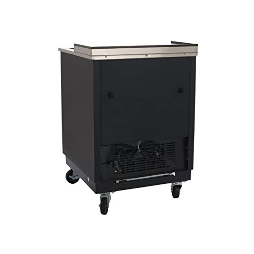 PEAKCOLD ‎IM25GF-B Commercial Bar Glass Froster; Back Bar Freezer or Plate Chiller; 90 Mug Capacity