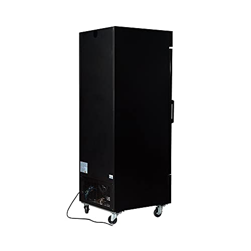 PEAKCOLD IM23MR Large Capacity Upright Commercial Glass Door Display Cooler & Refrigerator, 23 Cubic Ft