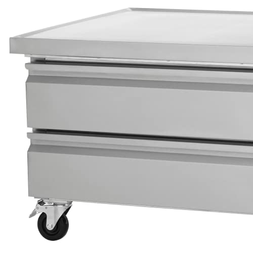 Arctic Air ARCB48 50" Two Drawer Refrigerated Chef Base, Stainless Steel, 115v