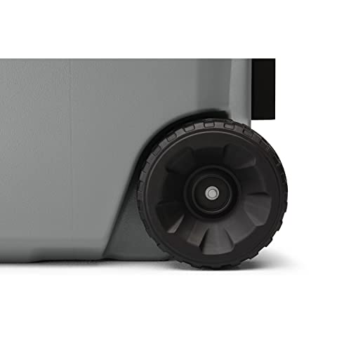 Coleman 316 Series Insulated Portable Cooler with Heavy Duty Wheels, Leak-Proof Wheeled Cooler with 100+ Can Capacity, Keeps Ice for up to 5 Days, Great for Beach, Camping, Tailgating, Sports, & More