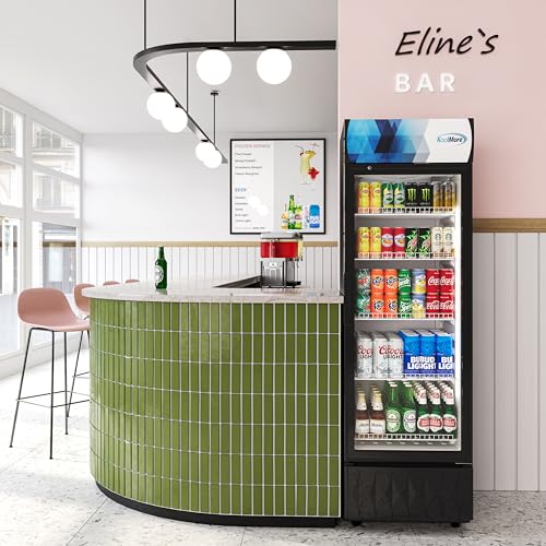 KoolMore MDR-9CP Display-Refrigerator, 9 cu.ft. Single Swing Door, Black