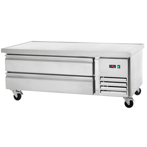 Arctic Air ARCB60 62-Inch Two Drawer Refrigerated Chef Base, 115v, Stainless Steel