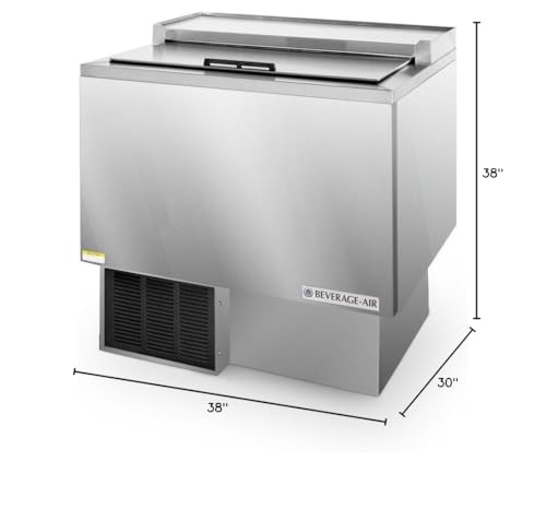 Beverage-Air GF34L-S 34" Stainless Underbar Glass Froster