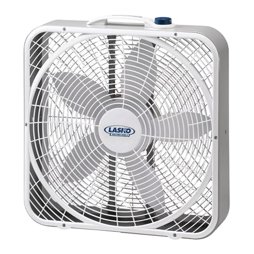 Lasko 3720 Weather-Shield 3-Speed Box Fans
