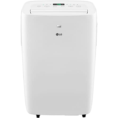LG LP0621WSR 6,000 BTU Portable Air Conditioner, 115V, Cools 250 Sq.Ft. (10' x 25' Room Size), Portable Air Conditioner for Home with Quiet Operation, LCD Remote Control, and Window Installation Kit, White