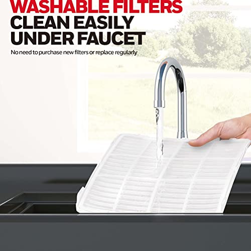 Honeywell HJ0CESWK7 10,000 BTU Portable Air Conditioner for Bedroom, Living Room, Office, Kitchen, 115V, Cools Up To 450 Sq. Ft. with Remote Control, Dehumidifier and Fan, 24-hour Timer, White