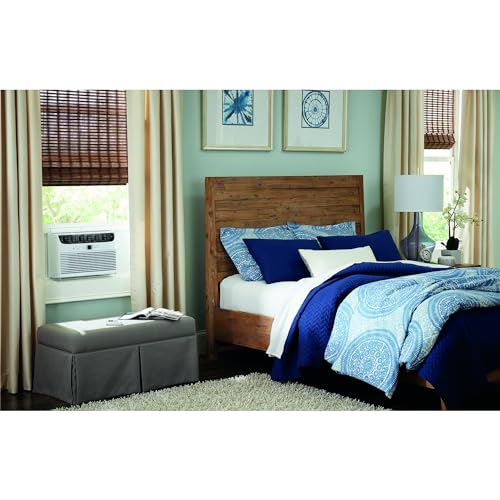 Frigidaire FHWC083TB1 8,000 BTU Window Air Conditioner & Dehumidifier, 115V, Cools up to 350 Sq. Ft. for Apartment, Dorm Room & Small/Medium Rooms, with Remote Control, Programmable Timer, and Sleep Mode, White