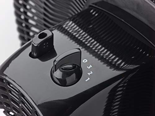 Lasko 2521 16" Oscillating Stand Fan, 16 Inch, Black