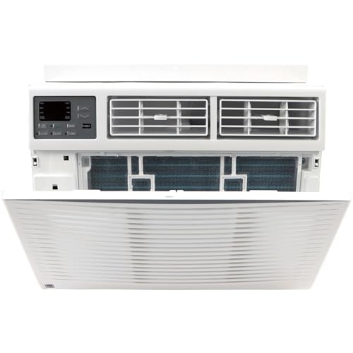 RCA ‎RACE1224-6COM 12,000 BTU 115V Window Mounted Air Conditioner & Dehumidifier with Remote Control, Window AC Unit for Apartment, Living Room, & Medium Rooms up to 450 Sq. Ft. in White
