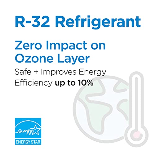 BLACK+DECKER BD08WT6 Window Air Conditioner with Remote Control, 8000 BTU, Cools Up to 350 Square Feet Energy Efficient, White