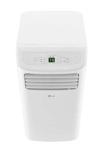 LG LP0524WFR Portable Air Conditioner w/Remote, Cools 150 Sq.Ft, Quiet Operation, 115V, 5,000 BTU (7700 ASHRAE), White