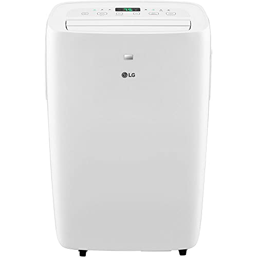 LG LP0621WSR 6,000 BTU Portable Air Conditioner, 115V, Cools 250 Sq.Ft. (10' x 25' Room Size), Portable Air Conditioner for Home with Quiet Operation, LCD Remote Control, and Window Installation Kit, White