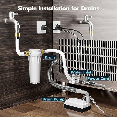 Coolski IM180 Commercial Ice Maker Machine 200LBS/24H, 26’’ Under Counter Ice Machine with 80LBS Storage Capacity, Stainless Steel Ice Maker for Restaurant/Bar/Home, Air Cooled/Clear Ice Cubes/ETL Approved