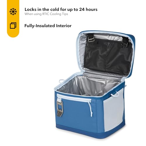 RTIC 15 Can Everyday Cooler, Soft Sided Portable Insulated Cooling for Lunch, Beach, Drink, Beverage, Travel, Camping, Picnic, for Men and Women, Pond