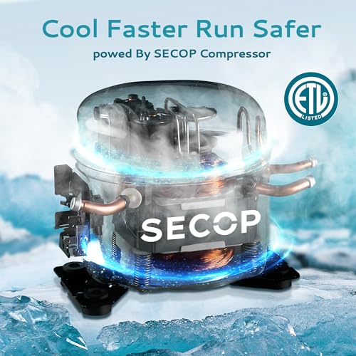 EUHOMY B0C4T13VC4 Commercial Ice Maker Machine 400Lbs/24H, SECOP Compressor&ETL Approval, Industrial Ice Machine, 250Lbs Storage, Ice Ready in 8-15 min, Stainless Steel Ice Maker for Bar/Cafe/Restaurant/Business