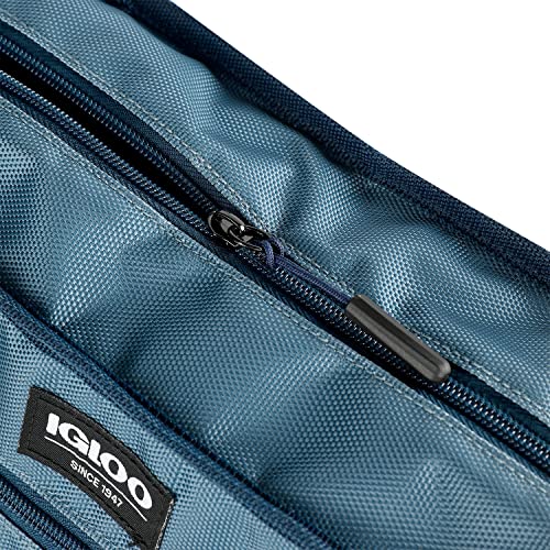 Igloo MaxCold Soft Coolers, Insulated Soft Sided Cooler Bag, Foldable Reusable & Leak Proof Food Grocery Bag, Portable Travel Cooler