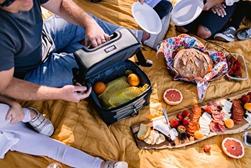 Igloo Gripper Maxcold Insulated 16-can Lunch Bag Cooler-Gray