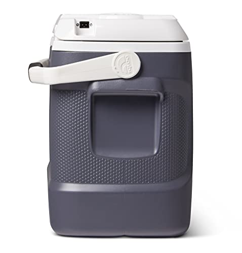 Igloo Portable Electric Coolers, 12v Cooler, Iceless Plug in Cooler, Electrice Ice Chest, Powered Cooler Hot/Cold