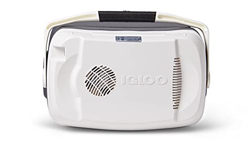 Igloo Portable Electric Coolers, 12v Cooler, Iceless Plug in Cooler, Electrice Ice Chest, Powered Cooler Hot/Cold