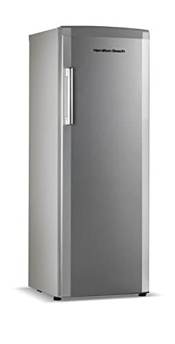 Hamilton Beach ‎HBFRF1115 Upright Freezer, Deep Freeze, Stainless Steel Freezer with Drawer Compartments, 11 cu. ft. Freezer – 25”D x 23.6”W x 66.5”H