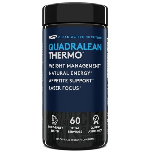 RSP QuadraLean Thermogenic Fat Burner Supplement