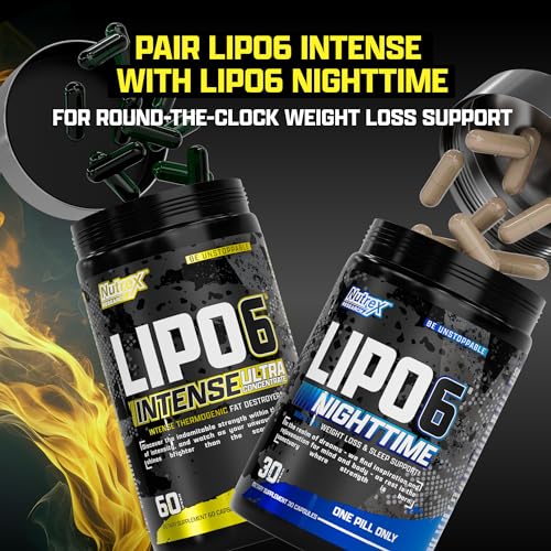 Lipo6 Black Intense Thermogenic Fat Burner 60 Pills