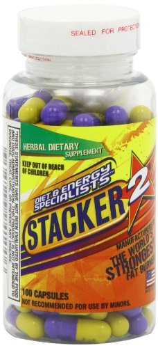 Stacker 2 Fat Burner Capsules - 100 Count