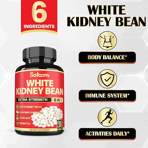 6-in-1 White Kidney Bean Extract Capsules