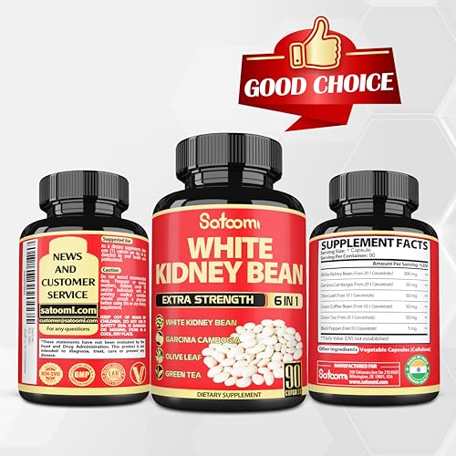 6-in-1 White Kidney Bean Extract Capsules