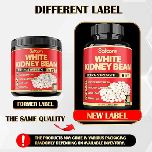 6-in-1 White Kidney Bean Extract Capsules