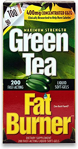 Green Tea Fat Burner - 200 Soft-Gels