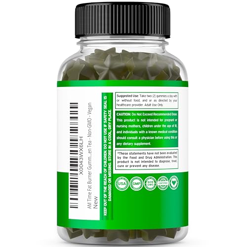 Green Tea Fat Burner Gummies for Weight Loss