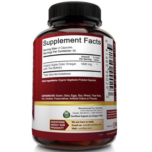 Apple Cider Vinegar Capsules for Weight Loss