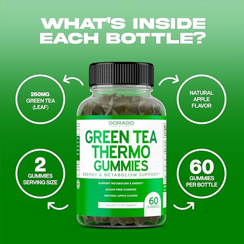 Green Tea Fat Burner Gummies for Weight Loss