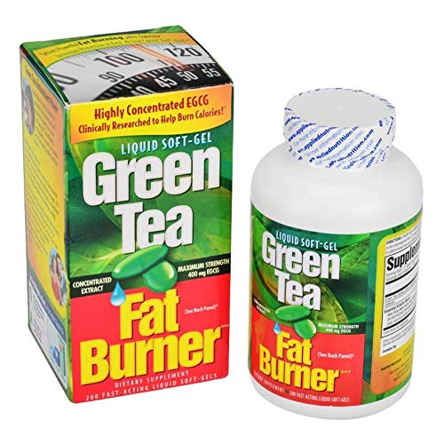 Green Tea Fat Burner - 200 Soft-Gels