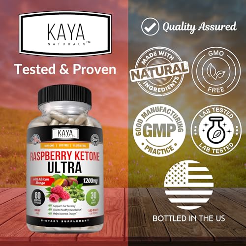 Kaya Naturals Keto Raspberry Ketone Weight Loss Boost