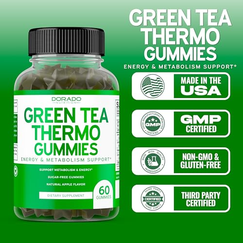 Green Tea Fat Burner Gummies for Weight Loss