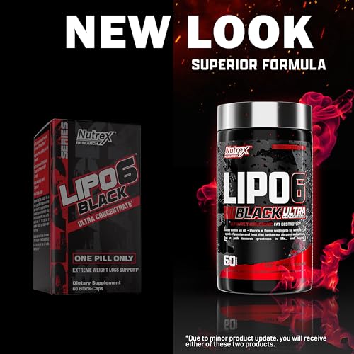 Lipo-6 Black Ultra Concentrate Fat Burner Capsules