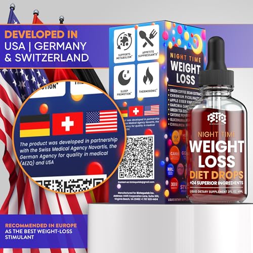 Nighttime Weight Loss Drops: Appetite Control & Boost