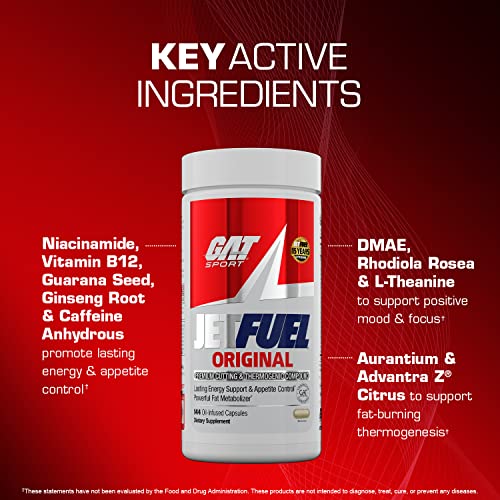 GAT Sport JetFuel - Energy & Weight Loss Booster