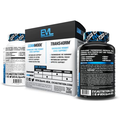 EVL Weight Loss Support Stack: Thermogenic Fat Burners