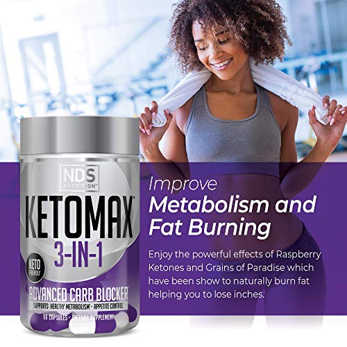 Keto-Max 3-in-1 Fat Loss Support Capsules