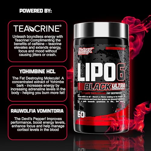 Lipo-6 Black Ultra Concentrate Fat Burner Capsules