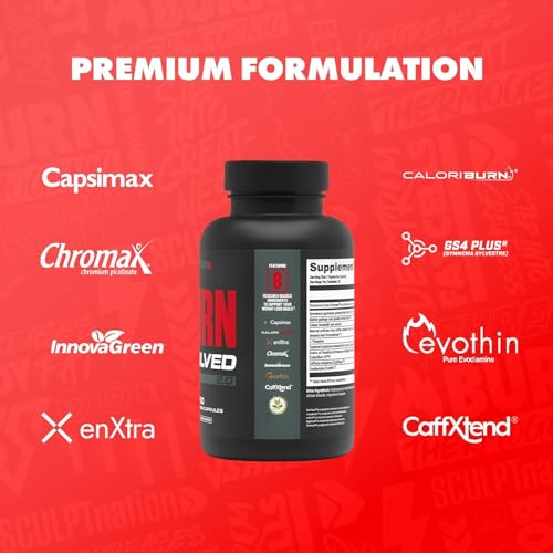 Sculpt Nation Thermogenic Fat Burner Capsules for Weight Loss