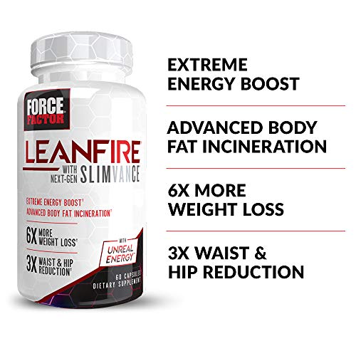 LeanFire Advanced Thermogenic Fat Burner Capsules
